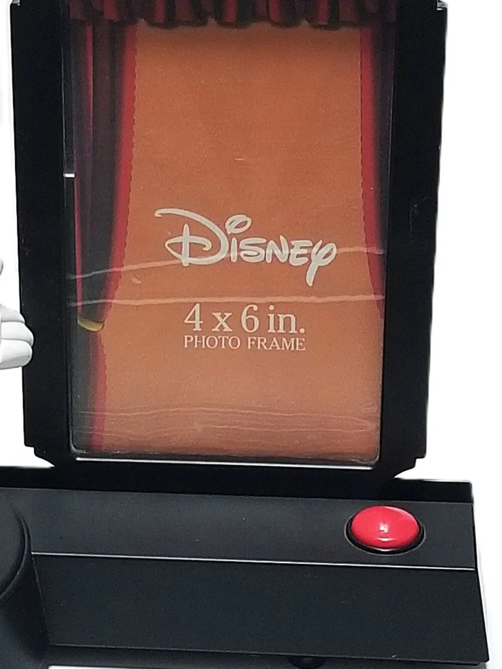 Disney Mickey Mouse Talking 4x6 Photo Frame Moving Bobble Head Works